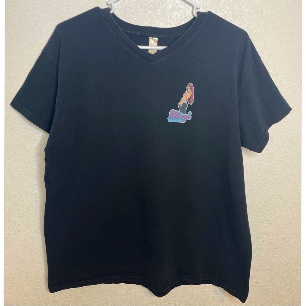 Anvil “ Mary’s Colorado “ black vintage rare tee shirt blouse unique extra Small